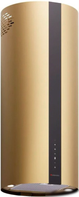 Кухонная вытяжка Meferi TUBE40GOLD Isla Comfort Plus