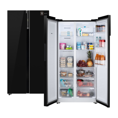 Холодильник Weissgauff WSBS600BG