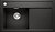 Мойка из силгр. Blanco ZENAR 45 S (чаша слева) черный
