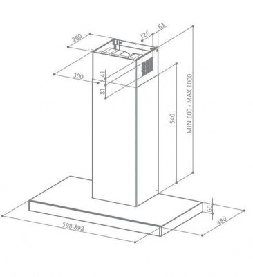 Вытяжка Faber STILUX EG8 X A60 LOGIC
