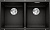 Мойка из силгр. Blanco SUBLINE 350/350-U черный