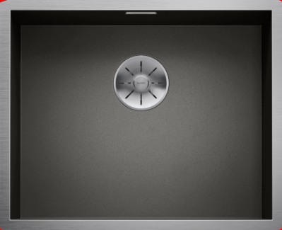 Мойка из нерж. стали Blanco ZEROX 500-IF Dark Steel