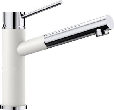 Смеситель BLANCO ALTA-S Compact хром/белый
