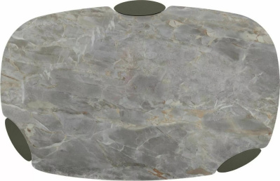 Журнальный столик Signal Adoro A Ceramic (серый Grigio/медный)