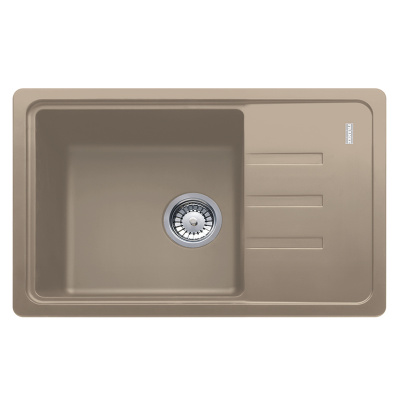 Мойка с сифоном гранит BSG 611-62 миндаль оборотная Franke (114.0375.046)