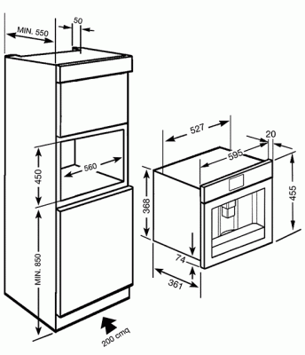 Кофемашина Smeg CMS6451X