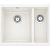 Мойка из силгр. Blanco ROTAN 340/160-U белый