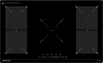 Варочная панель Meferi MIH905BK Ultra