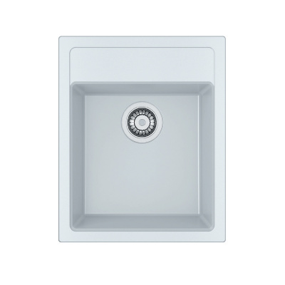 Мойка с сифоном тектонайт SID 610-40 белый Franke (114.0498.001)