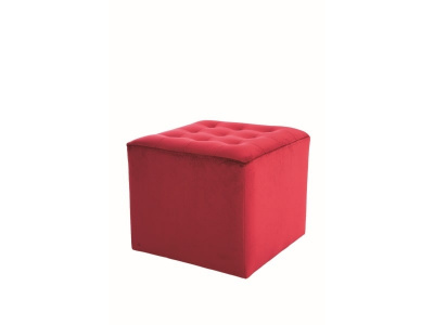 Пуф SIGNAL LORI VELVET Bluvel59, бордовый