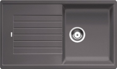 Мойка из силгр. Blanco ZIA 5 S темная скала
