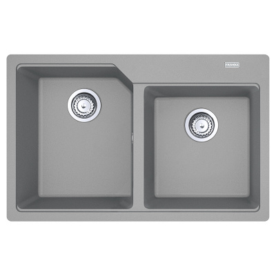 Мойка с сифоном гранит UBG 620-78 серый камень Franke (114.0574.973)