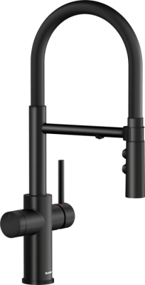 Смеситель BLANCO CATRIS-S FLEXO FILTER черный матовый