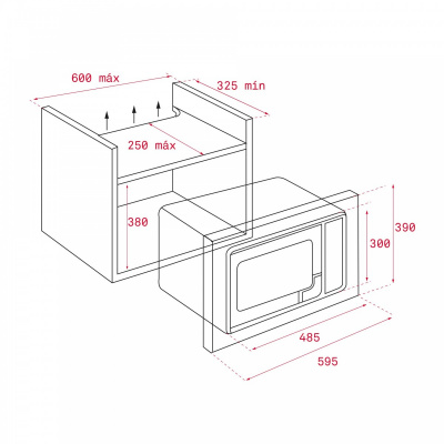 Микроволновка Teka ML 820 BIS WHITE