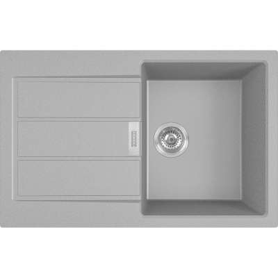 Мойка с сифоном тектонайт S2D 611-78 серый Franke (143.0621.334)