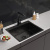 Кухонная мойка ARFEKA Eco AR 600*500 Black PVD Nano Decor Volcanic Rock Кухонная мойка ARFEKA Eco AR 600*500 Black PVD Nano Decor Volcanic Rock
