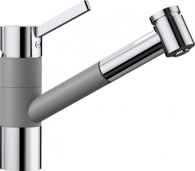 Смеситель BLANCO TIVO-S хром/алюметаллик