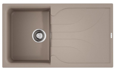 Мойкa кухонная Omoikiri Yasugata 86-SA Tetogranit/бежевый