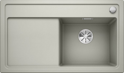 Мойка из силгр. Blanco ZENAR 45 S (чаша справа) жемчужная