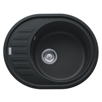 Мойка с сифоном гранит ROG 611-62 оникс Franke (114.0381.072)