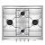 Газовая панель Smeg S264X2