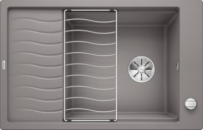 Мойка из силгр. Blanco ELON XL 6 S-F алюметаллик