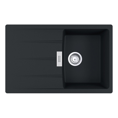 Мойка с сифоном гранит CNG 611-78 черный матовый (в/у) Franke (114.0630.426)