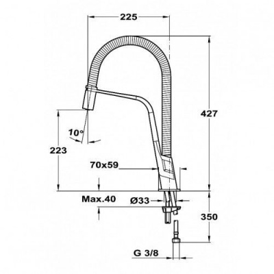 Смеситель ТЕКА IC 939 хром