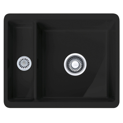 Мойка керамика Fraceram KBK 160 черный матовый (мпс) Franke (126.0380.348)