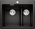 Мойка из силгр. Blanco PLEON 6 Split черный