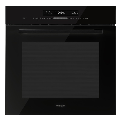 Духовой шкаф с СВЧ Weissgauff EOM 991 SB Black Edition