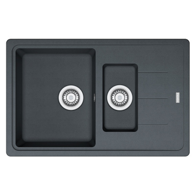 Мойка с сифоном гранит BFG 651-78 графит Franke (114.0272.605)