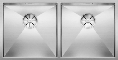 Мойка из нерж. стали Blanco ZEROX 400/400-IF зеркальная полировка