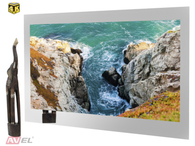 Встраиваемый AVEL AVS655SM телевизор в зеркале Ultra HD (4K) LED (Magic Mirror)