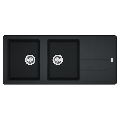 Мойка с сифоном гранит BFG 621 оникс Franke (114.0367.654)