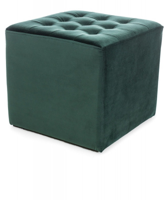 Пуф SIGNAL LORI VELVET Bluvel78, зеленый
