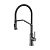 Смеситель для кухни Omoikiri Makkari 2 Plus-SB-GM-BL вороненая сталь/черный