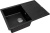 Кухонная мойка ZorG Rock 78 Premium black metallic Кухонная мойка ZorG Rock 78 Premium black metallic