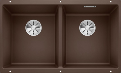 Мойка из силгр. Blanco SUBLINE 350/350-U кофе
