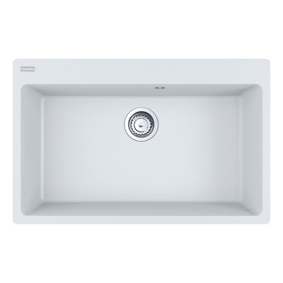 Мойка с сифоном гранит CNG 610-73 белый (в/у) Franke (114.0630.412)