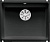 Мойка из кер. Blanco SUBLINE 500-U черная