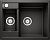Мойка из силгр. Blanco METRA 6 черный
