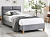 Кровать Signal Sierra Velvet tap. 150 90х200 (серый/дуб)