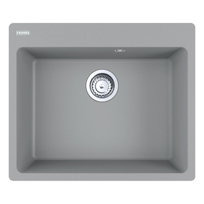 Мойка с сифоном гранит CNG 610-54 серый камень (в/у) Franke (114.0630.409)