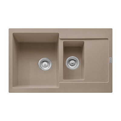 Мойка с сифоном гранит MRG 651-78 миндаль Franke (114.0381.014)