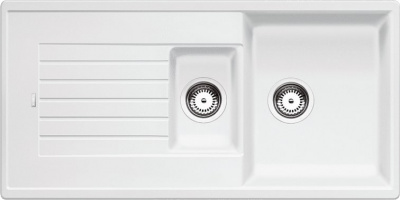 Мойка из силгр. Blanco ZIA 6 S белая