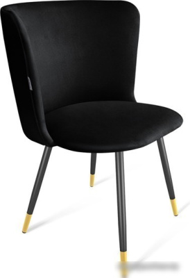 Стул Sheffilton SHT-ST36/S95-1 СТ-484 (ночное затмение/черный муар/золото)