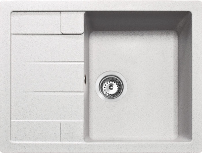 Мойка из тегр. Teka ASTRAL 45 B-TG белый без клапана-автомата