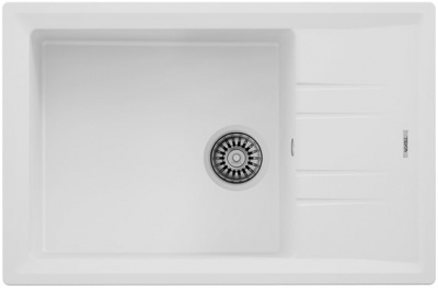 Мойка из тегр. Teka STONE 60 S-TG 1B 1D белый (ручной слив)
