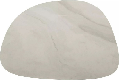 Журнальный столик Signal Bello B Ceramic (белый Nature Claud/медный)